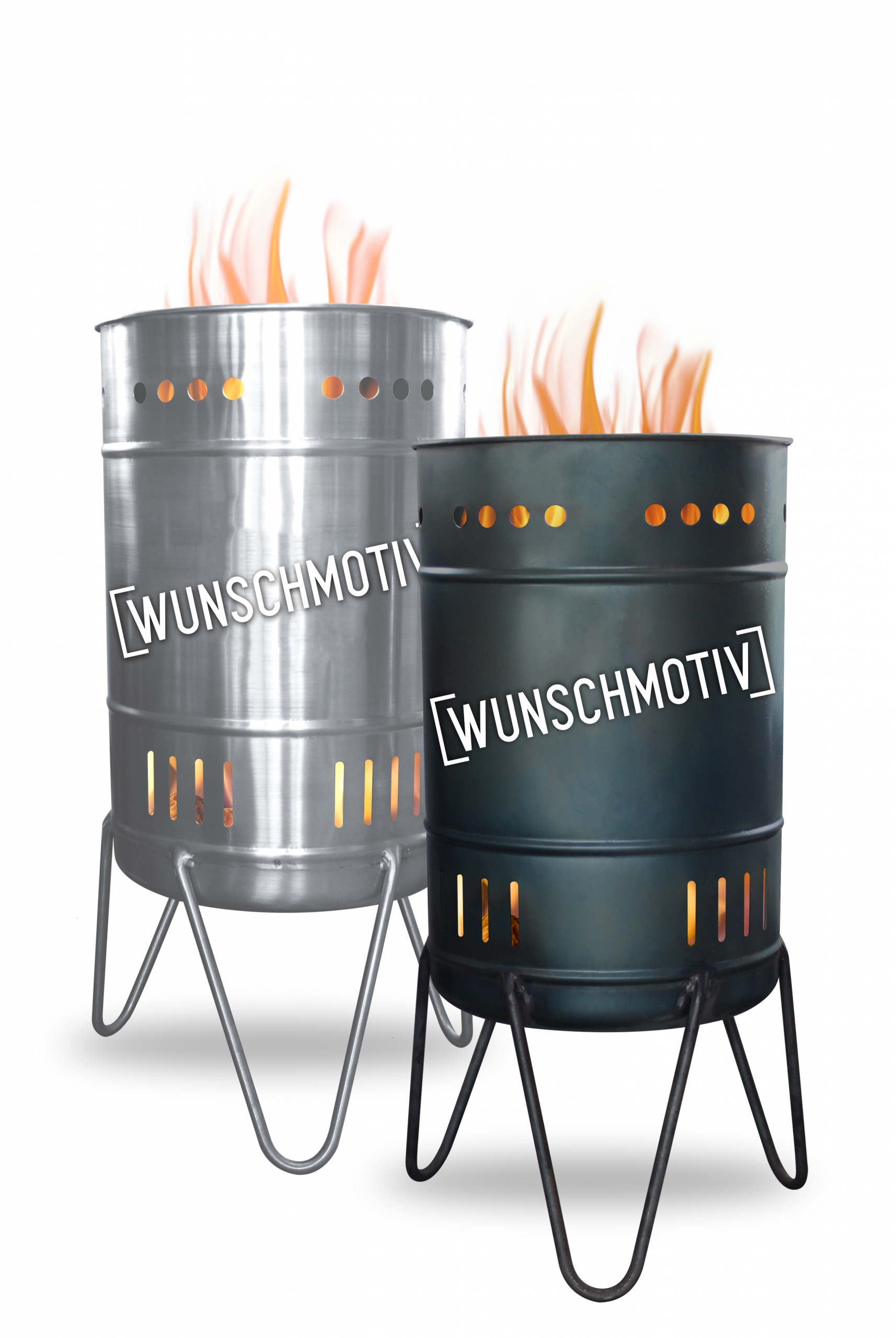50 Liter – Feuerkorb mit Wunschmotiv - Die Stahlbude - Feuerkörbe
